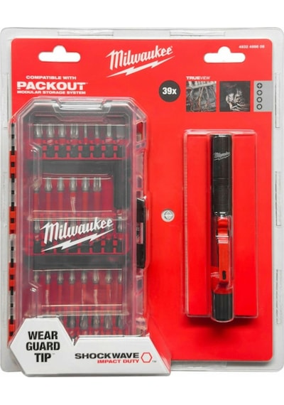 Milwaukee Bits Uç Set 39 Parça + Led Fener 4932498608