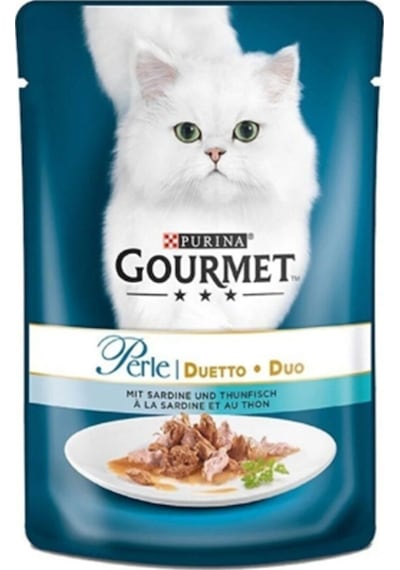 2 Adet Purina One Gourmet Perle 85 G Balıklı