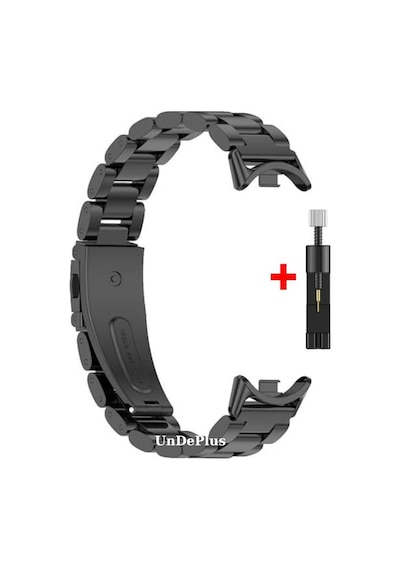 Xiaomi Mi Band 8 / Band 9 Kordon Klipsli Metal Kordon 04 +kısaltma Aparatı