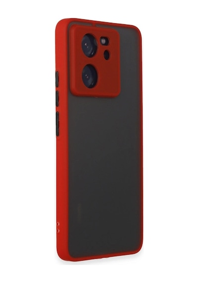 Mi 13t Pro Kılıf Montreal Silikon Kapak - Kırmızı İtdark35857