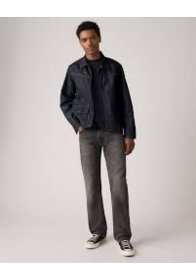 Levi's 555 Relaxed Straıght Welcome T-11454 Light Indigo - Worn In