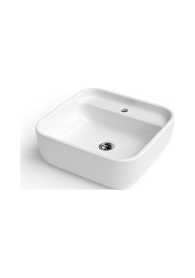Turavit PRT0711 Porto Batarya Delikli Çanak Lavabo 40 x 40 CM
