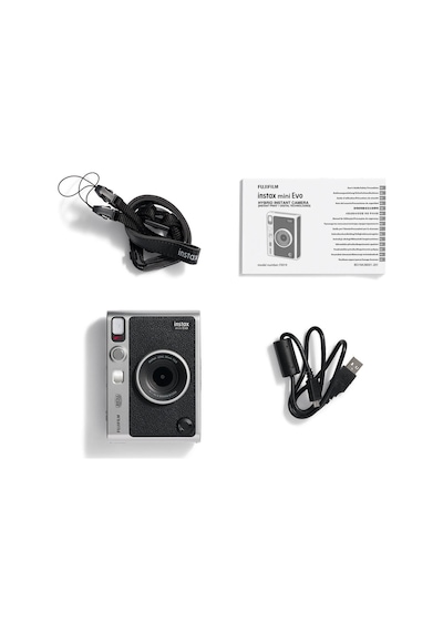 Fujifilm Instax Mini Evo Şipşak Fotoğraf Makinesi + 20'li Film (Fujifilm Türkiye Garantili)