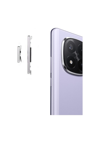 Xiaomi Uyumlu Redmi Note 14 Pro+ Plus 5g On Off Yan Ses Tuş Düğme Mor 24115ra8eg