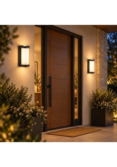 Tr Lara 9w Led Dış Mekan Duvar Apliği 3200k Gün Işığı, 830 Lümen, Ip44, 220v, Bahçe Balkon Ve Cephe Aydın Genel