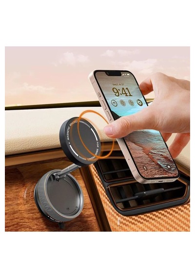 Daytona K10b 360 Dönebilen Vakumlu Magnetik Telefon Tutucu