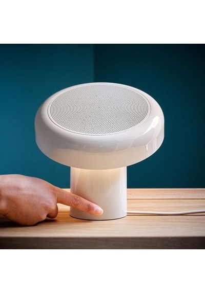 Ikea Blomprakt Bluetooth Hoparlörlü Lamba, Bej, 22 Cm