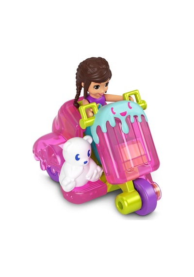 Polly Pocket'ın Muhteşem Araçları Oyun Setleri Hkv59