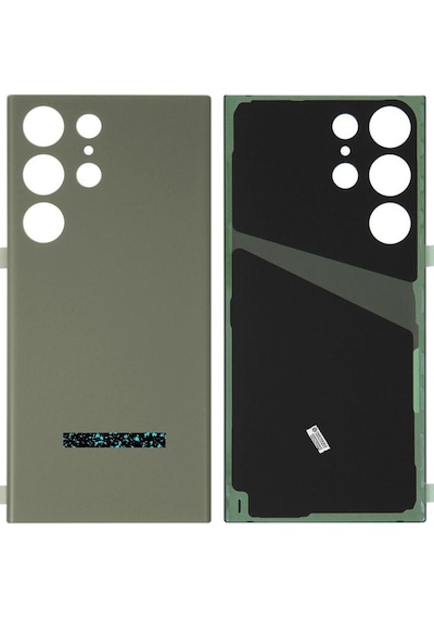 Samsung Uyumlu Galaxy S23 Ultra Sm-s918 Arka Kapak Yeşil