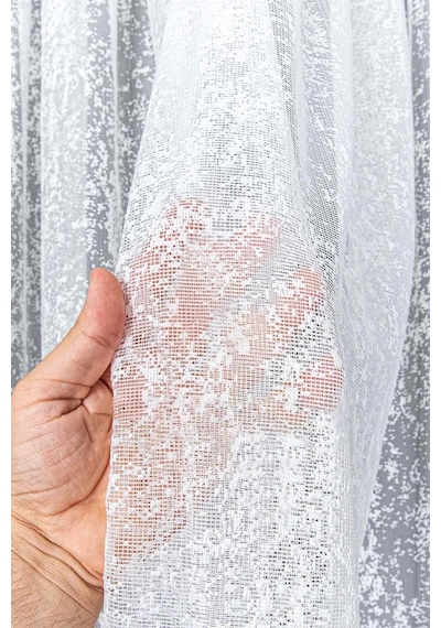 Evdepo Home Kullanıma Hazır Örme Tül Perde (540715464)