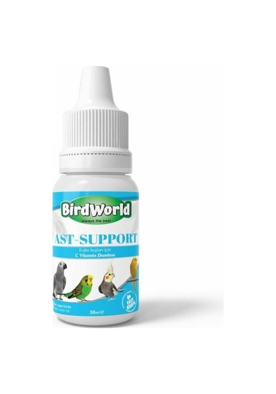 Birdworld Ast-support Kuşlar İçin Karaciğer Ve Bağışıklık Destekleyici Damla 30 Ml