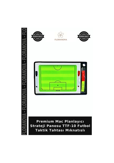 Premium Mac Planlayıcı Strateji Panosu Ttf-10 Futbol Taktik Tahtası Mıknatıslı