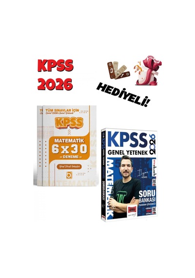2026 Kpss Matematik Çözümlü Soru Bankası Ve Deneme Seti 2 Kitap B