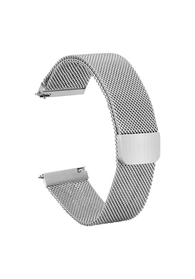 Forzacase Huawei Watch Gt 5 46mm İçin Metal Mıknatıslı Kordon Kayış - Fc096 Gümüş