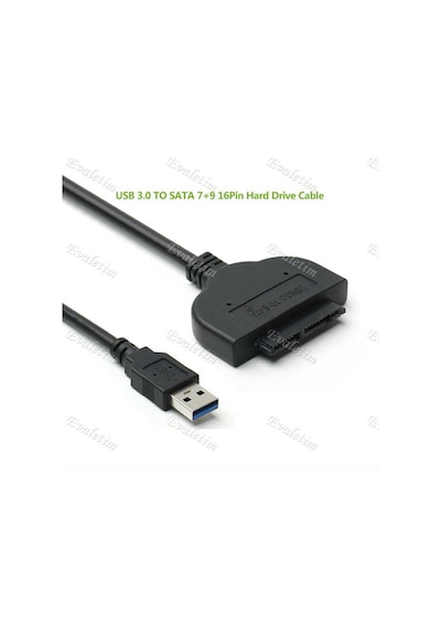 Usb 3.0 To Micro Sata 1.8 7+9 Pin Hdd Hard Disk Kablosu 5132P Mi