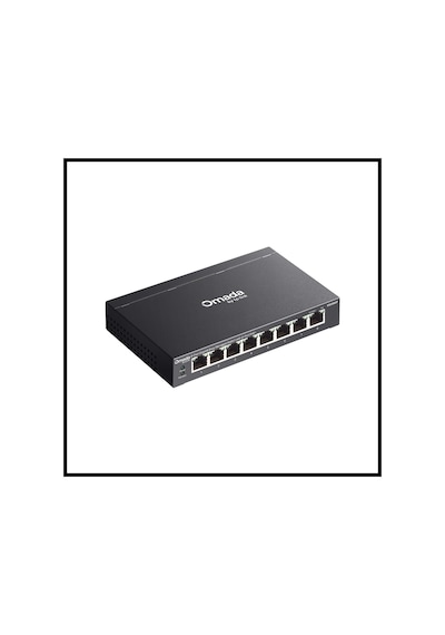 Omada Es208gp, 8 Port, Gigabit Poe+, 64w, Yönetilebilir, Metal Kasa Switch