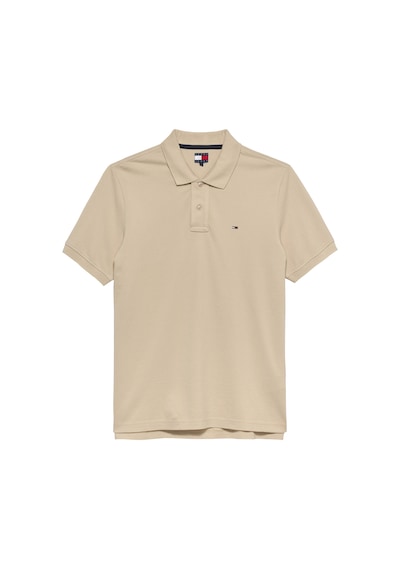 Tommy Hilfiger Tjm Reg Ess Polo Ext Erkek Bej T-shirt - Dm0dm22711
