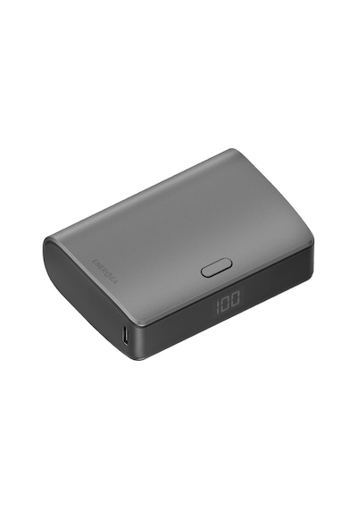 Compac 35 10.000 Mah Dijital Göstergeli 35w Type-c 22.5w Usb Çıkışlı Pd Hızlı Şarj Powerbank - Koyu Gri Koyu Gri