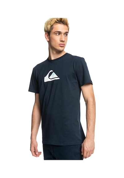 Quiksilver Comp Logo SS Erkek T-Shirt-23444 Lacivert