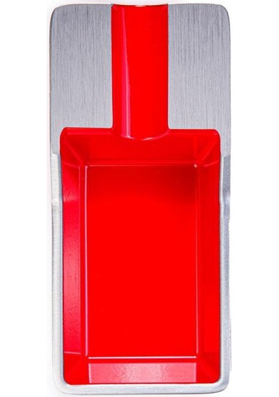 Parmida Kırmızı-gri Tekli Puro Küllüğü - Tr6860