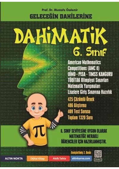 Altın Nokta Yayınları 6. Sınıf Matematik Olimpiyatlarına Hazırlık Seti 2 Kitap