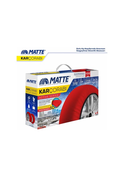 Matte Kar Çorabı - Active Series