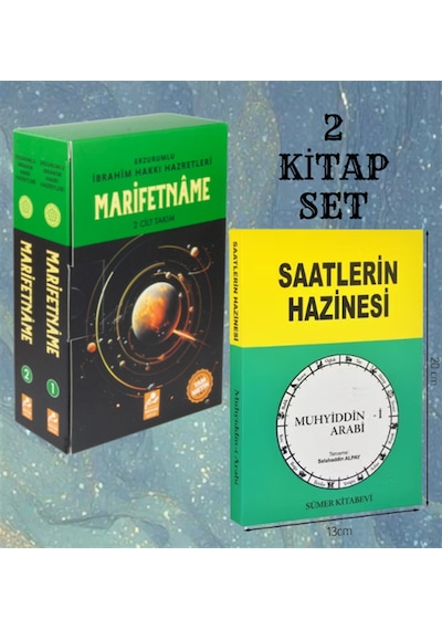 Marifetname Orjinal Tam Metin & Saatlerin Hazinesi 2 Kitap Se...