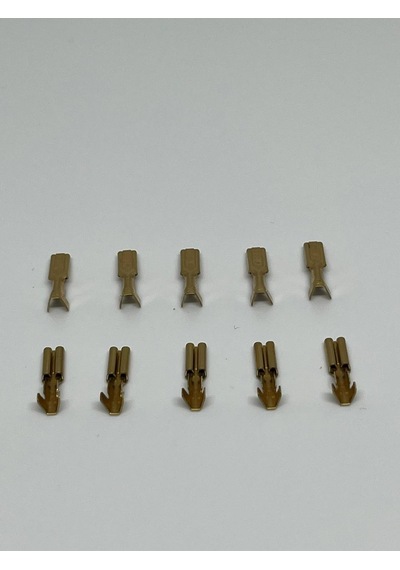 10 Adet 2,8mm Dişi Fiş Tırnaksız Terminal Kablo Ucu Sf1/2d