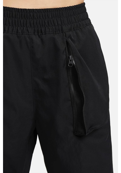 Nike Sportswear Dri Fit Tech Pack Mid Rise Woven Pant Kadın Dokuma Eşofman Altı Siyah Siyah