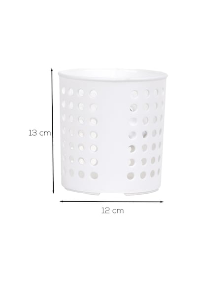 Porsima Kp-165-1 Tezgah Üstü Dik Kaşıklık Bıçaklık Düzenleyici Organizer Mutfak Düzenleyici Beyaz