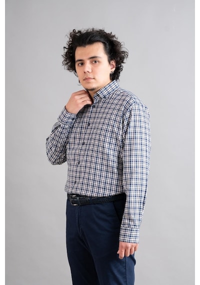 Mugi Cepli Rahat Kesim Mevsimlik Erkek Gömlek (512180178)