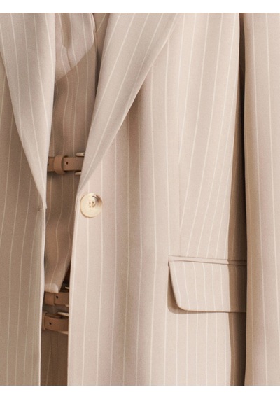 Dilvin 60768 Blazer Ceket-bej Bej