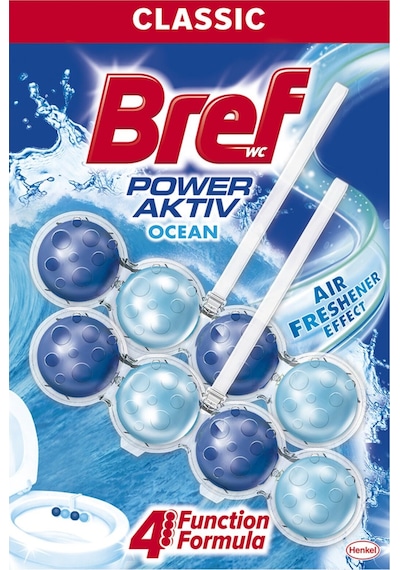 Bref Power Aktiv Wc Temizleyici Blok 2'li Okyanus Limon Ve Çam 3 Lü Set