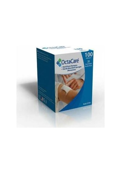 Gaz Kompres ( Gazlı Bez) Octacare 100'Lü Spanç