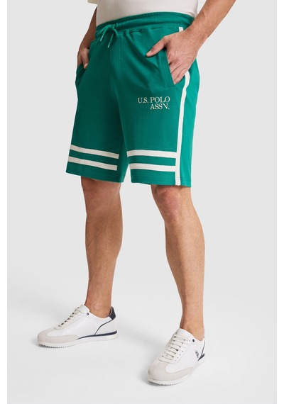 U.s. Polo Assn. Erkek Koyu Yeşil Şort Örme 50322453-vr079 Koyu Yesıl