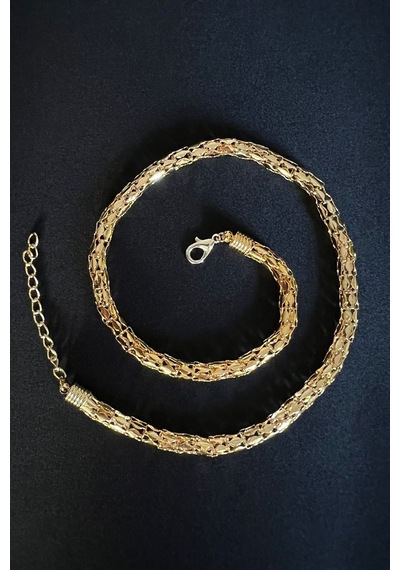 Gold Renk Zincir Kolye Gold
