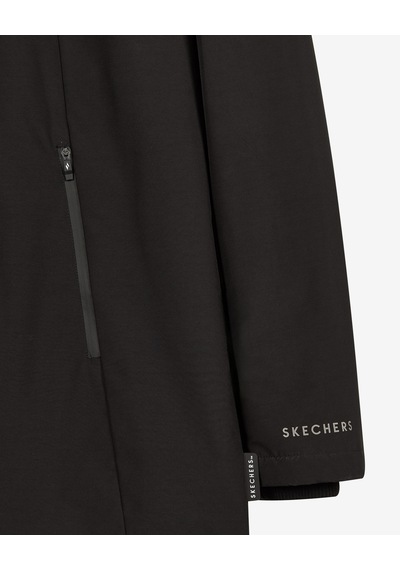 Skechers M Long Puffer Jacket Erkek Siyah S2620117-3817
