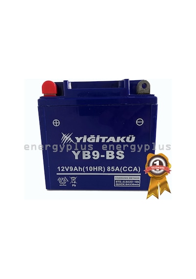 12v 9 Ah Motosiklet Motorsiklet Aküsü Yb9-bs Yiğit Akü 2022