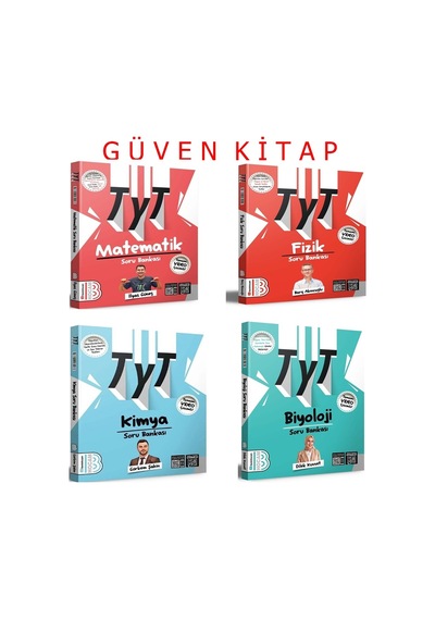 Benim Hocam Yayınları Tyt Matematik Fizik Kimya Biyoloji Soru Bankası Set