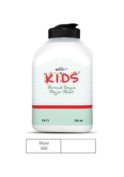 Artdeco 060 Beyaz Parmak Boyası 500 Ml Karışık