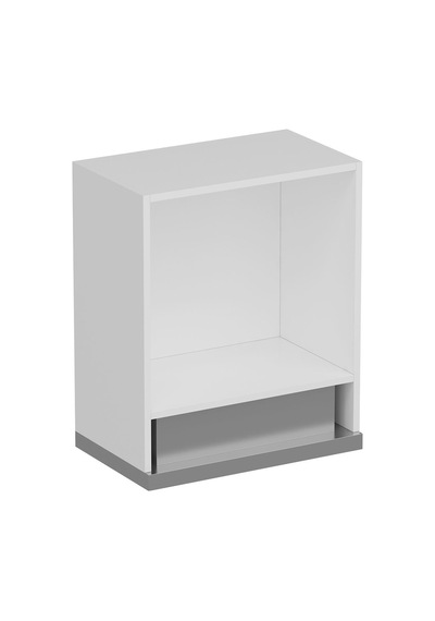 Minar Mutfak Modül Üst 1dk 60cm Asp Dolap Byz Mebran C Antrasit