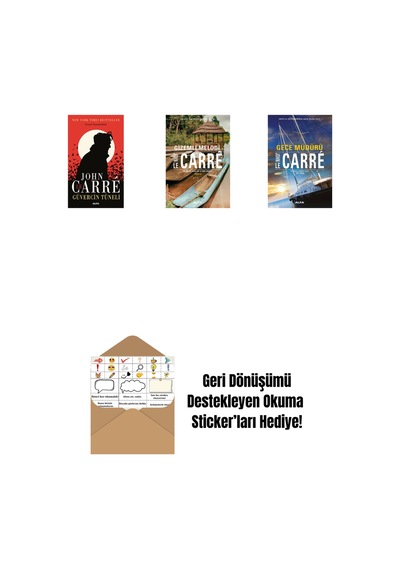 Güvercin Tüneli + Gizemli Melodi + Gece Müdürü + Okuma Sticker'ları