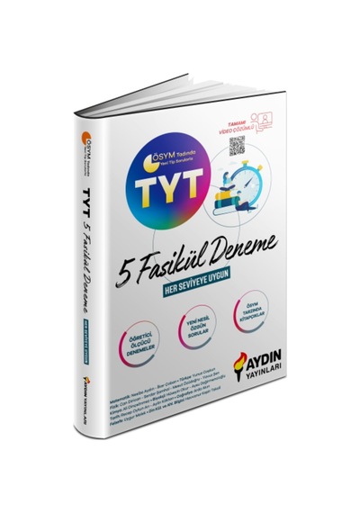 Tyt 5 Fasikül Deneme Aydın Yayınları