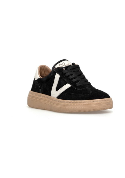 Beety 26by227.170 Kadın Hakiki Deri Klasik Sneaker Siyah