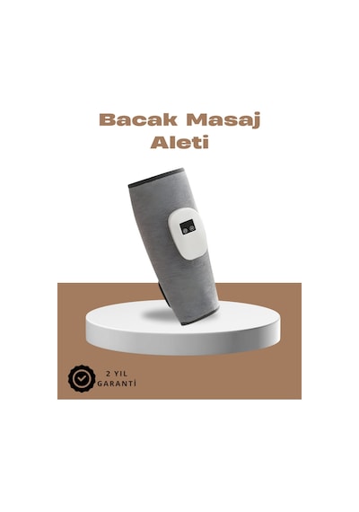 Kablosuz - 65 - Titreşimli Baldır Masaj Aleti Isıtmalı, 3 Basınç Ayarlı, Şarjlı - Ilkestor - Ve Tnabilir Çok Renkli