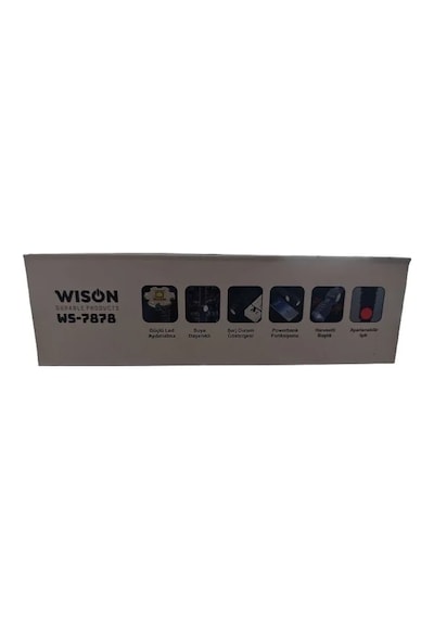 30 Watt 3000 Lümen Uzun Menzilli Fener Ws-7878 4741 Altın - Bakır -  Gümüş