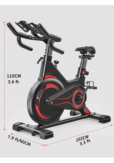 Premium Kondisyon Bisikleti Spinning Bike Egzersiz Aleti, Bluetooth + Uygulama