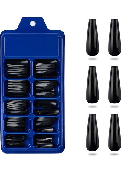 Ellea Nail Takma Tırnak Siyah 100 Adet