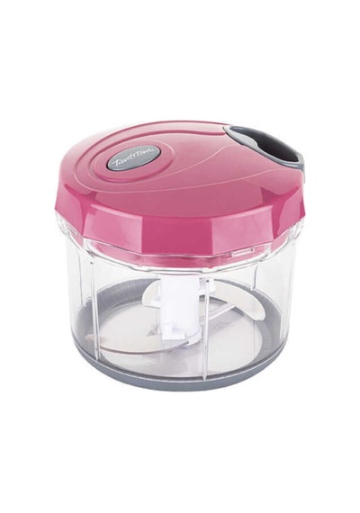 Gri Pembe Büyük Pratik Doğrayıcı ve Çırpıcı 1000Ml Diğer