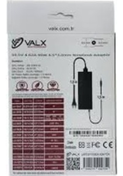 HP Uyumlu Valx La-19543 19.5V 4.62A 90W Laptop Adaptörü